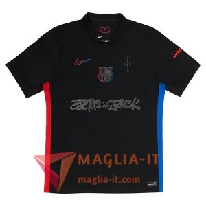 Nuova Maglie Calcio FC Barcellona x Travis Scott Seconda 2024/2025