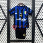 Nuova Maglie Calcio Inter Milan Bambino Prima 2024/2025