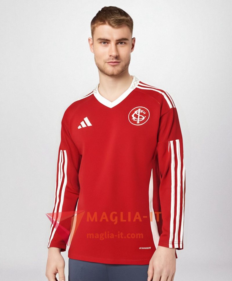 Nuova Maglie Calcio Internacional Manica Lunga Prima 2025/2026
