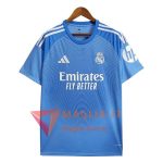 Nuova Maglie Calcio Real Madrid Portiere Blu 2025/2026