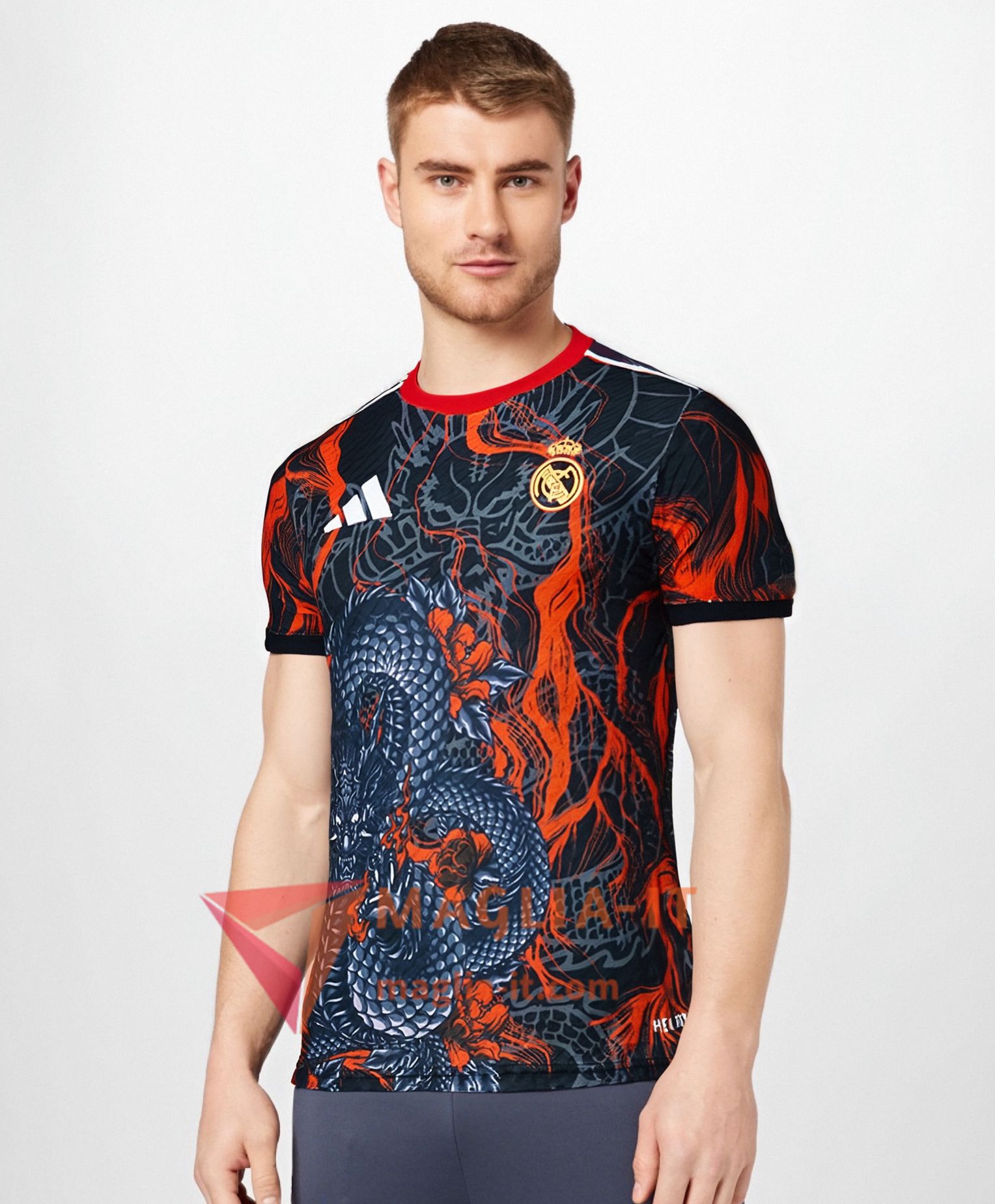 Nuova Maglie Calcio Real Madrid Special Edition Nero/Rosso 2025/2026