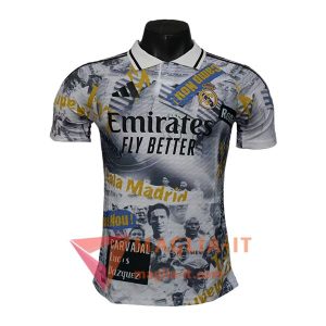Nuova Maglietta Calcio Real Madrid Special Edition Bianco/Nero 2025/2026