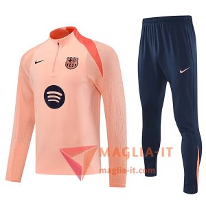Nuovi Insieme Tuta Calcio FC Barcellona Rosa/Arancia 2025/2026