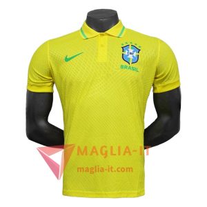 Nuovi Maglia Polo Brasile Giallo 2025/2026