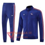 Nuovo Insieme Tuta Calcio Giacca Calcio Arsenal Blu/Rosso 2025/2026