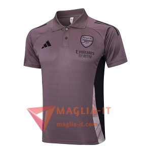 Nuovo Maglia Polo Arsenal viola/Nero 2025/2026