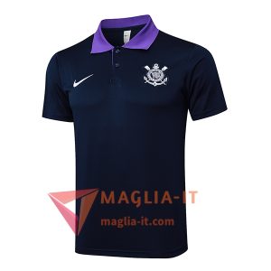 Nuovo Maglia Polo Corinthians Nero/viola 2025/2026