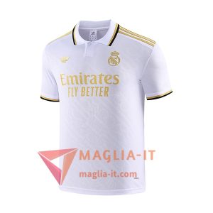 Nuovo Maglia Polo Real Madrid Bianco 2025/2026