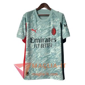 Nuovo Maglie Calcio AC Milan Portiere Verde 2025/2026