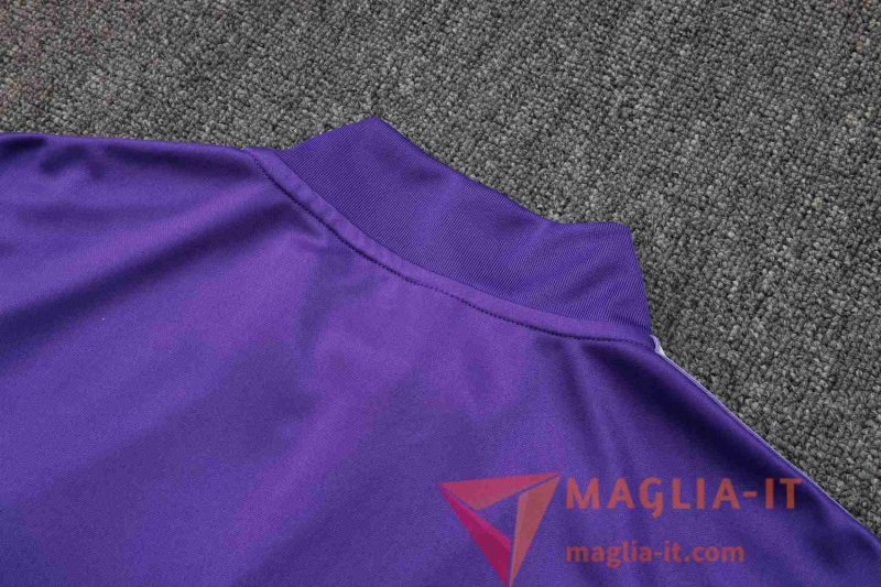 Nuova Insieme Tuta Calcio Real Madrid viola/Bianco 2025/2026 - immagine 5