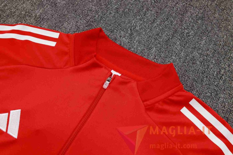 Nuovi Insieme Tuta Calcio Arsenal Rosso/Nero/Bianco 2025/2026 - immagine 4