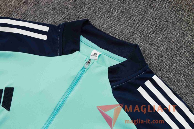 Nuovi Insieme Tuta Calcio Arsenal Verde/Blu 2025/2026 - immagine 2