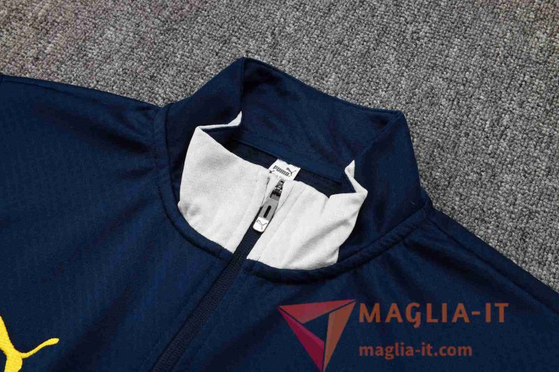 Nuovi Insieme Tuta Calcio Giacca Calcio Portogallo Blu/Bianco 2025/2026 - immagine 4
