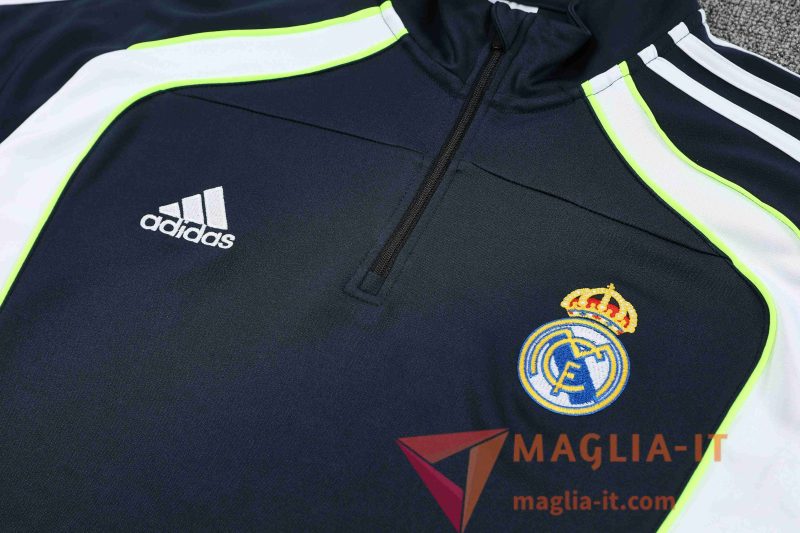 Insieme Tuta Calcio Real Madrid Blu/Bianco/Verde 2025/2026 - immagine 2