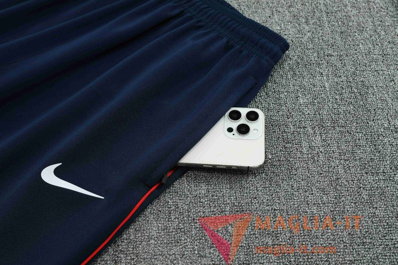 Nuova Insieme Tuta Calcio Giacca Calcio Arsenal Blu/Bianco/Rosso 2025/2026 - immagine 5
