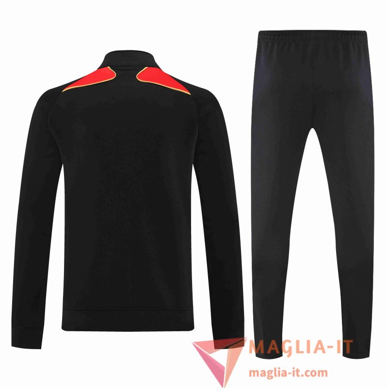 Nuovi Insieme Tuta Calcio Giacca Calcio Germania Nero/Rosso/Giallo 2025/2026 - immagine 3
