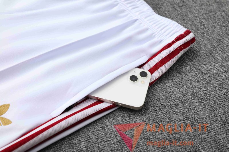 Nuova Insieme Tuta Calcio Giacca Calcio Bayern Monaco Bianco/Rosso 2025/2026 - immagine 4