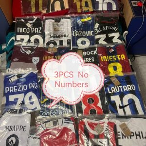 Maglie Calcio No Numbers - Inviato A Caso 3PCS