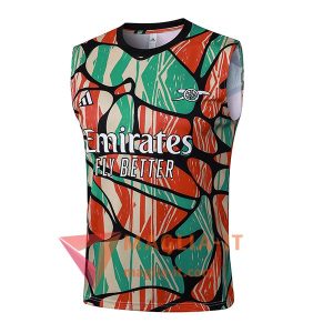 Canottiera da Allenamento Arsenal Rosso/Verde/Beige 2025/2026