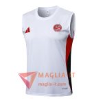 Canottiera da Allenamento Bayern Monaco Bianco/Nero/Rosso 2025/2026