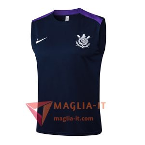 Canottiera da Allenamento Corinthians Blu Reale 2025/2026
