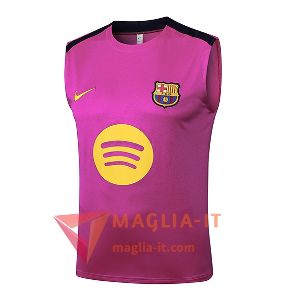 Canottiera da Allenamento FC Barcellona viola 2025/2026