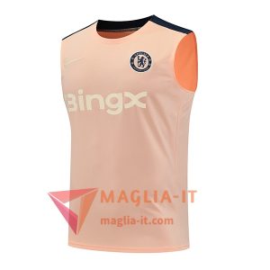 Canottiera da Allenamento FC Chelsea Rosa 2025/2026