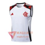 Canottiera da Allenamento Flamengo Bianco/Nero/Rosso 2025/2026