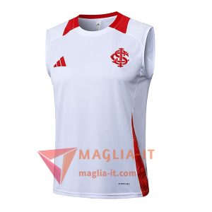 Canottiera da Allenamento Internacional Bianco/Rosso 2025/2026