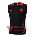 Canottiera da Allenamento Internacional Nero/Rosso 2025/2026