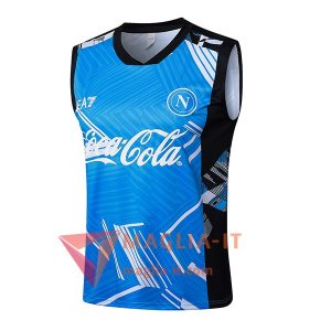 Canottiera da Allenamento SSC Napoli Blu 2025/2026