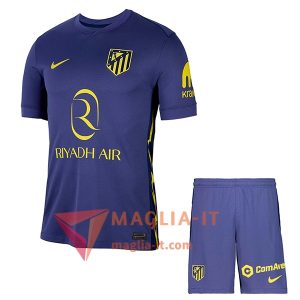 Completo Maglia Atletico Madrid Seconda + Pantaloncini 2025/2026