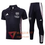 Completo Maglia Polo Arsenal 2025/2026 Grigio Scuro