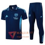 Completo Maglia Polo Arsenal Blu 2025/2026