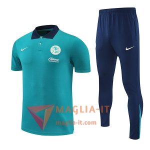 Completo Maglia Polo Club America 2025/2026 Verde