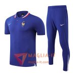 Completo Maglia Polo Francia 2025/2026 Blu