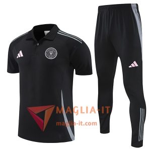 Completo Maglia Polo Inter Miami CF Nero 2025/2026