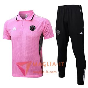 Completo Maglia Polo Inter Miami CF Rosa/Grigio 2025/2026