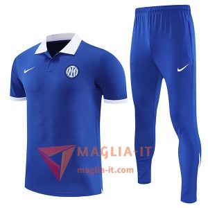 Completo Maglia Polo Inter Milan 2025/2026 Blu Reale