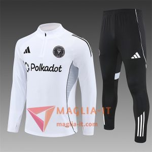 Completo Tuta da Calcio Inter Miami CF Bambini Bianco 2025/2026