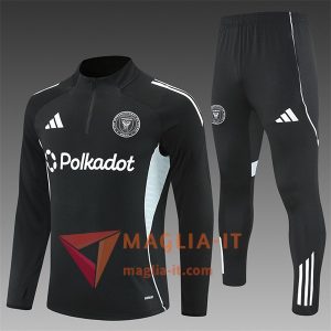 Completo Tuta da Calcio Inter Miami CF Bambini Nero 2025/2026