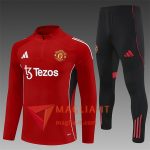 Completo Tuta da Calcio Manchester United Bambini Rosso 2025/2026