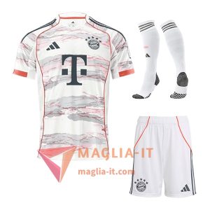 Maglia Bayern Monaco Seconda 2025/2026 – Completa (Pantaloncini + Calzini)