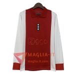 Maglia Calcio Ajax Commemorative Edition Manica Lunga Rosso/Bianco 2025/2026