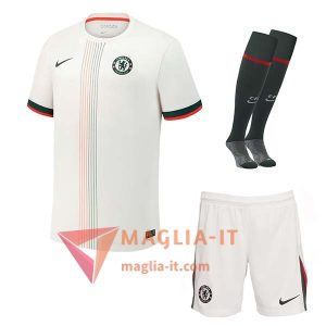 Maglia Chelsea Seconda 2025/2026 - Completa (Pantaloncini + Calzini)