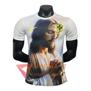 Maglia Nazionale Manica Corta Brasile Special Edition Bianco 2025/2026