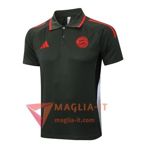 Maglia Polo Bayern Monaco Verde/Rosso 2025/2026