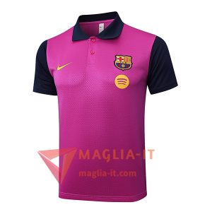 Nuova Maglia Polo Manica Corta FC Barcellona viola 2025/2026