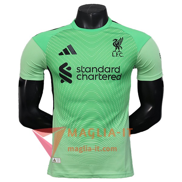 Maglie Calcio FC Liverpool Portiere Verde 2025/2026