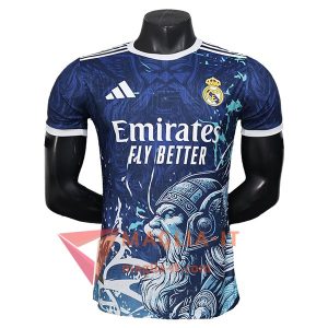 Maglie Calcio Manica Corta Real Madrid Special Edition Blu Navy 2025/2026